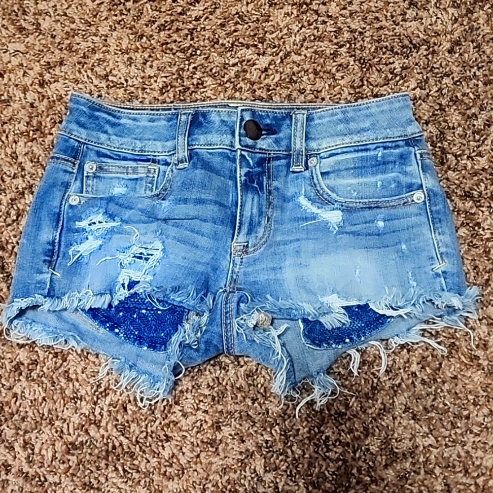 American Eagle denim shorts